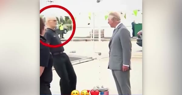 Trump shares edited, misleading video of King Charles and fainting man