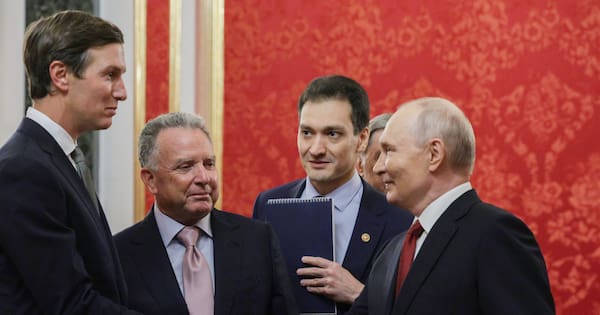 Putin meets with US envoys in Russia for new talks to end Ukraine war