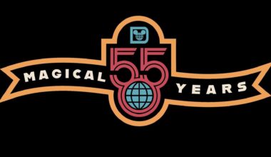 Disney World 55th anniversary logo