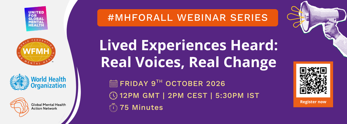 World Mental Health Day webinar
