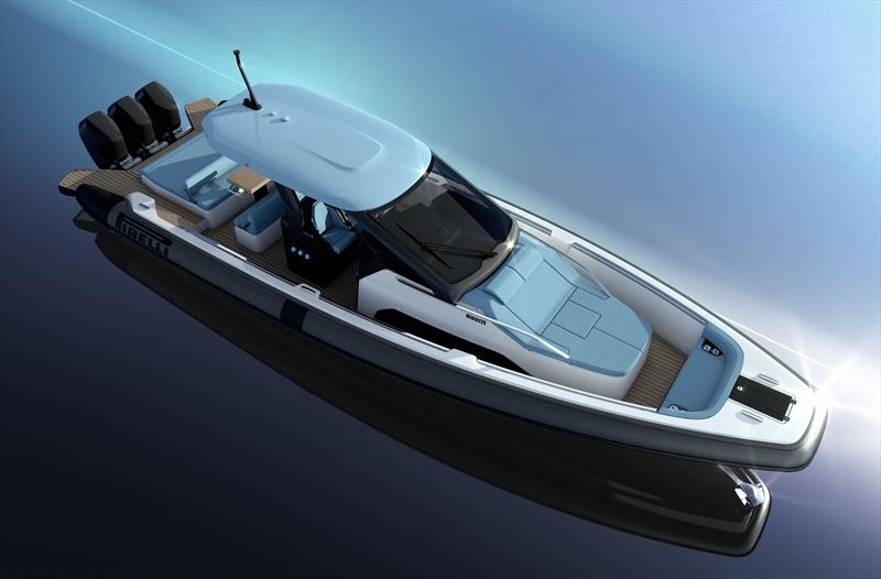 The new Pirelli 44 Maxi-Rib makes its debut at Cannes Yachting Festival 2026