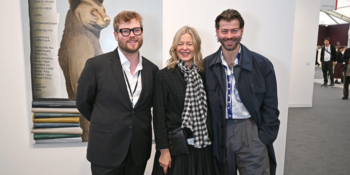 The Duke of Kent’s Family Makes a Rare Public Appearance at Frieze London