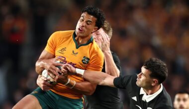 Bledisloe Cup 2026: Wallabies say accuracy and urgency keys to combatting All Blacks’ aerial dominance