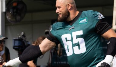 Retired Eagle Lane Johnson's mental health advocacy may be his most lasting impact