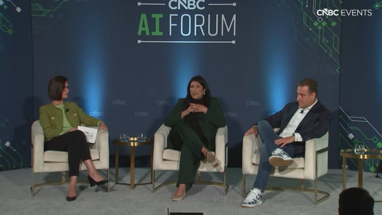 Island's Mike Fey and Credo AI's Navrina Singh weigh in on AI policy at CNBC AI Forum