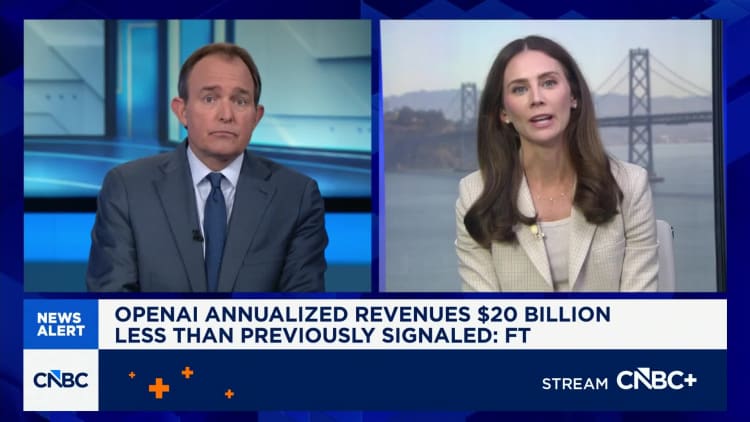 OpenAI annualized revenues $20 billion less than previously signaled: Report