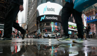 Investors are buying on Monday despite fear the AI trade nightmare scenario is far from over