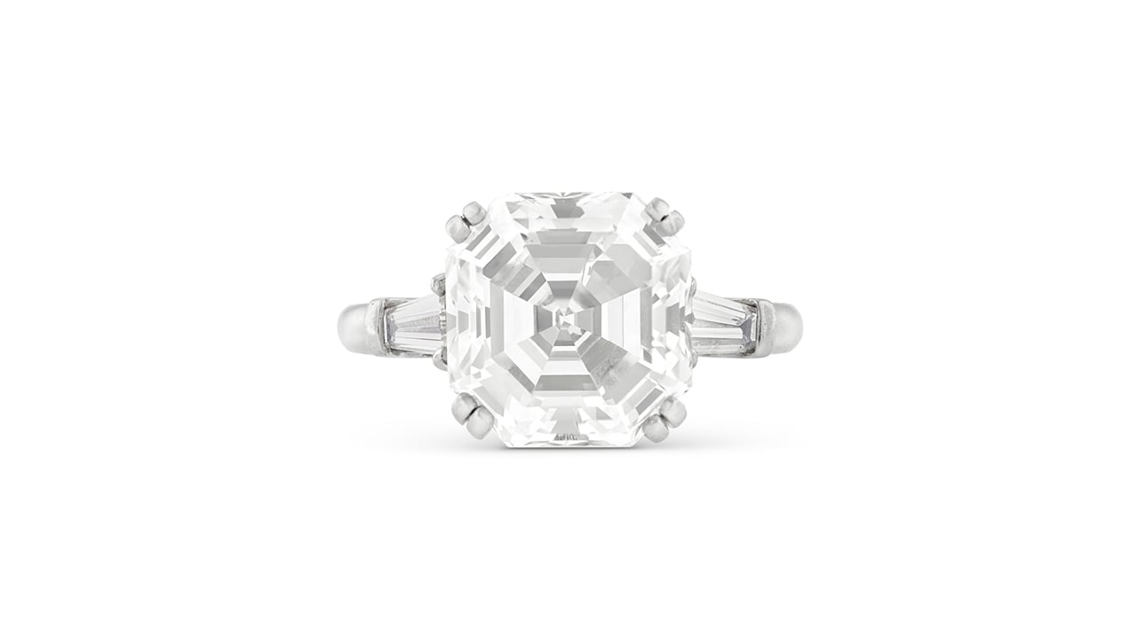 The Graff ring that led the sale at Christie's image