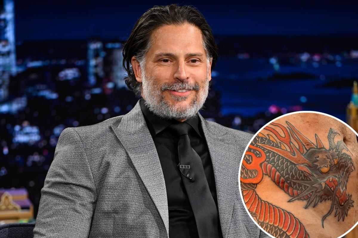 Joe Manganiello reveals massive dragon tattoo covering his surgery scars from mystery illness