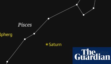 Starwatch: how to spot Saturn as it makes it closest approach to Earth this year | Saturn