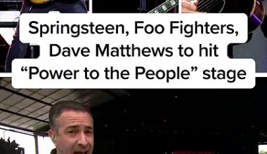 Springsteen, Foo Fighters, Dave Matthews to hit "Power to the People" stage - youtube.com