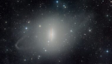 APOD: 2026 October 5 - M104: The Sombrero Galaxy's Tidal Streams