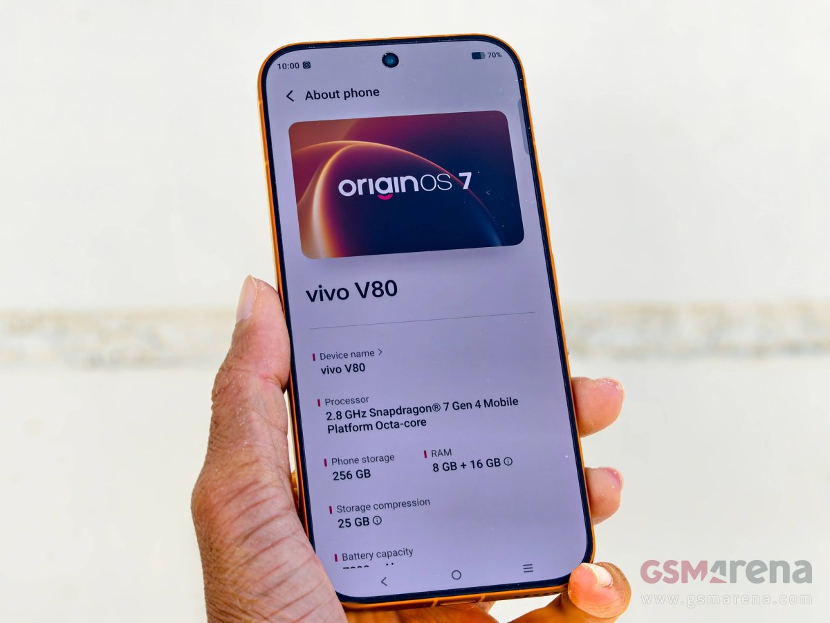 vivo V80 hands-on review