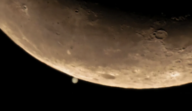 Photos: Moon hides Jupiter in a spectacular early-morning show