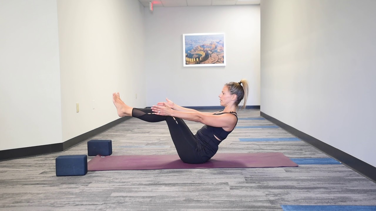 Boat Pose for Core Strength - YouTube