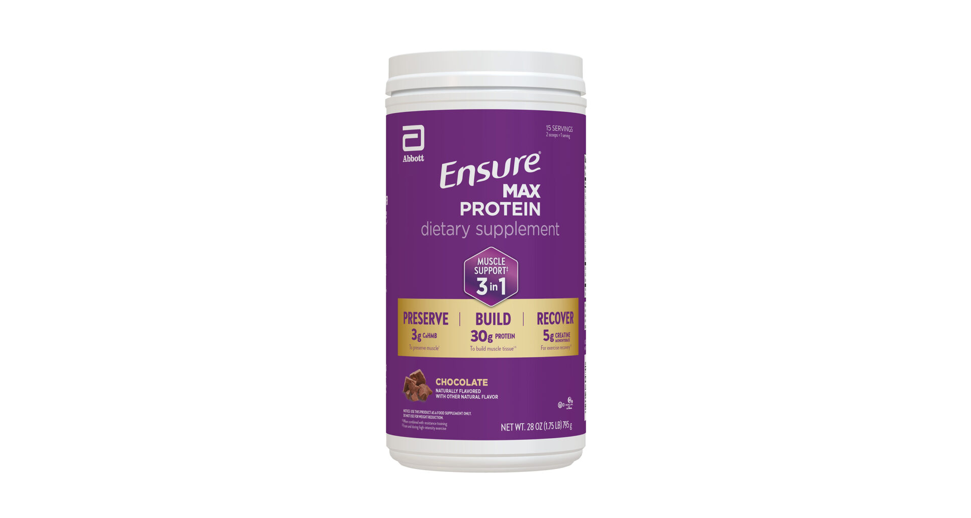 Abbott introduces Ensure® Max Protein 3-in-1 Muscle Support, bringing the benefits of a supplement stack into one scoop