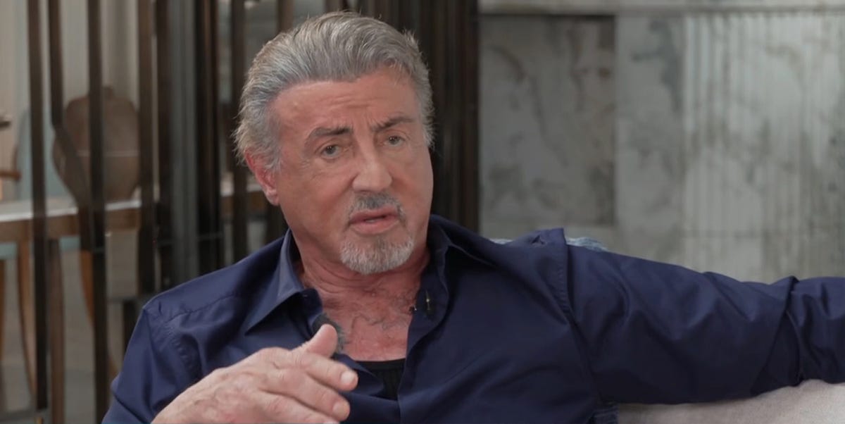 Sylvester Stallone discusses "frenemy" relationship with fellow '80s action star