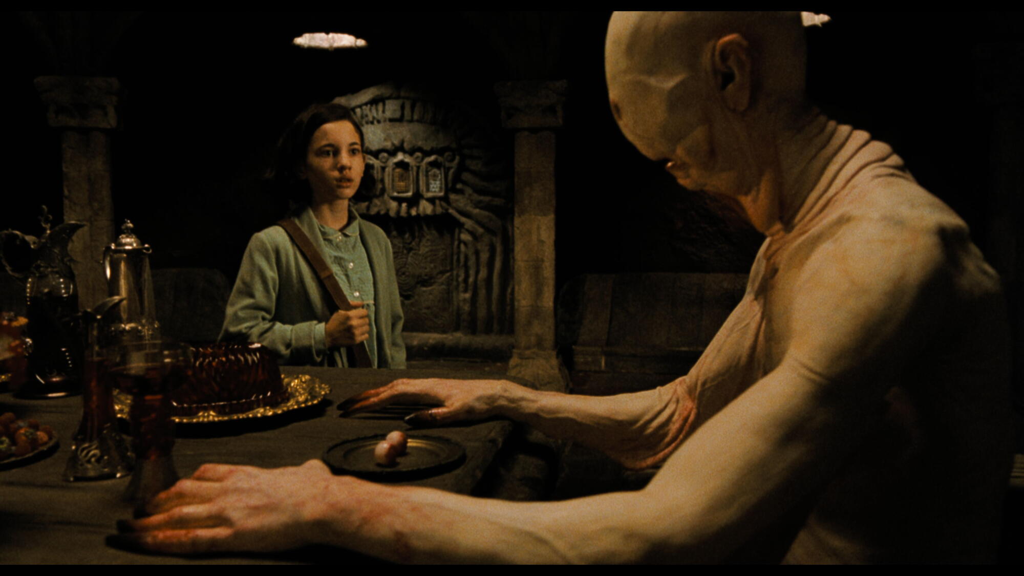 A scene from "Pan's Labyrinth," starring the young Ivana Baquero.