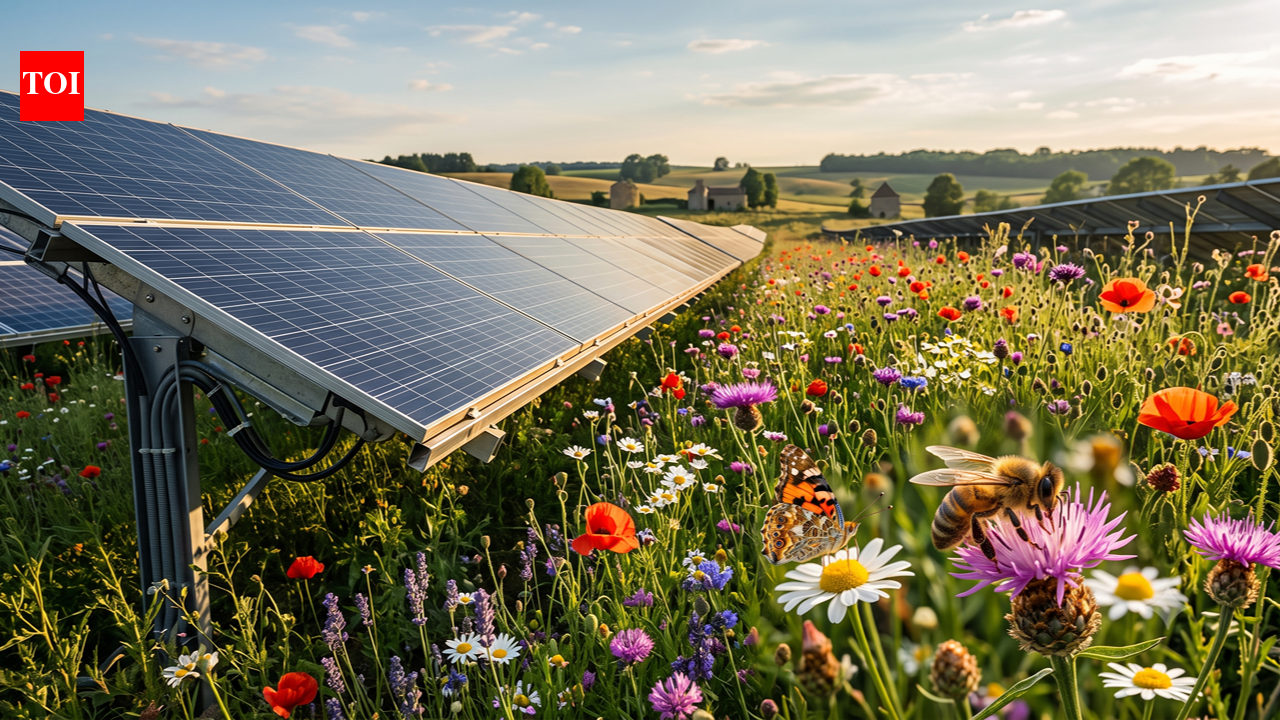 Solar farms in France restored native wildflowers and proved beneficial for bees and butterflies, proving to scientists what everyone believed wrong, not all pollinating plants kill insects or ...