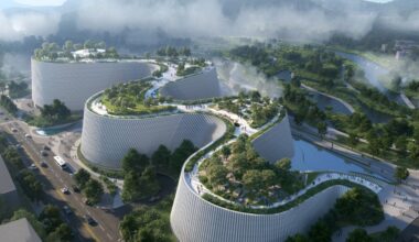 The Shenzhen Natural History Museum looks like it was carved by water instead of architects