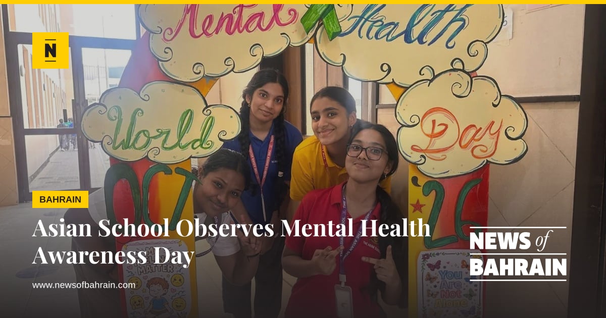 Asian School Observes Mental Health Awareness Day