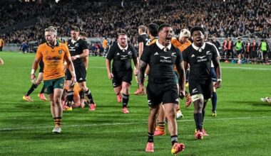 All Blacks defend Eden Park with ruthless performance against the Wallabies