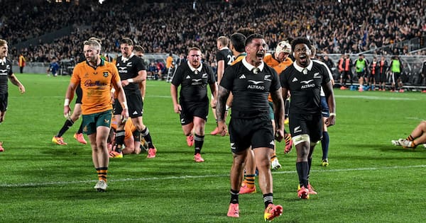 All Blacks defend Eden Park with ruthless performance against the Wallabies