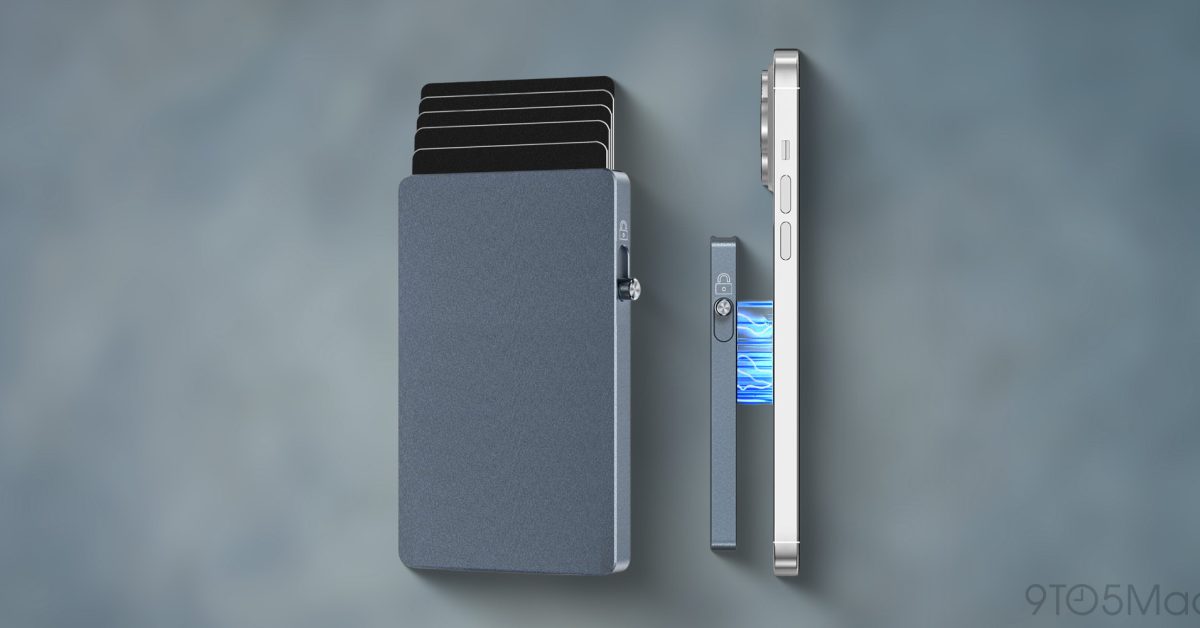 MagSafe Monday: This aluminum MagSafe wallet ejects your credit card with one click