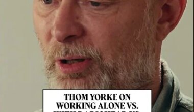 Thom Yorke on Working Alone Vs. With Radiohead Vs. With The Smile - YouTube
