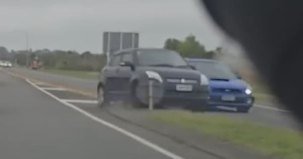 Watch: Cars collide during reckless move at Chch intersection