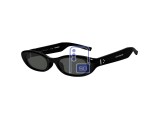 Slim oval in: black