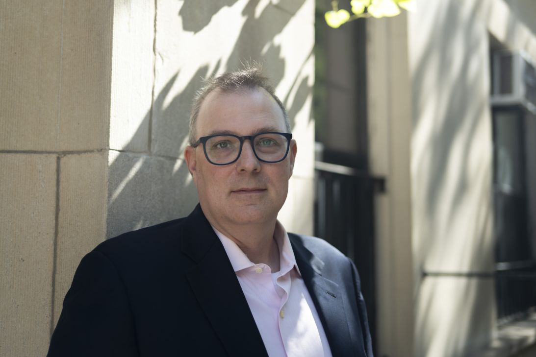 Tom Hildebrandt pictured at the Mount Sinai Eating and Weight Disorders Program office in New York in September 2026.