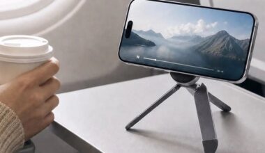 This compact phone accessory gives you a stand, tripod, and grip in one