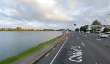 Body recovered after car crashes into water in Tauranga
