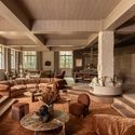 © Pedro Ocanhas MAGMA House / SUITE - Interior Photography, Living Room, Wood, Sofa, Chair