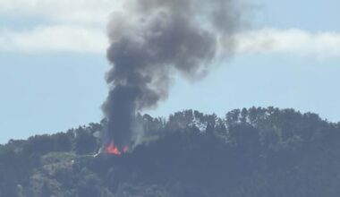 Firefighters control large property blaze in north Auckland