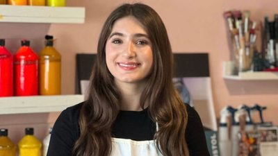Meet Sasha Bogosian, the 18-year-old Los Angeles student who started painting jeans while recovering from leg surgery at 8; a decade later, her nonprofit has raised nearly $100,000 for children's hospital art therapy