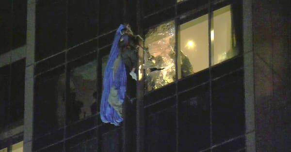 Belgian man arrested over failed Auckland base jump, accused of earlier stunt