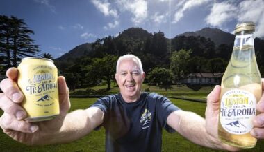 Mayor praises NZ’s original fizzy lemon drink – and it’s not L&P
