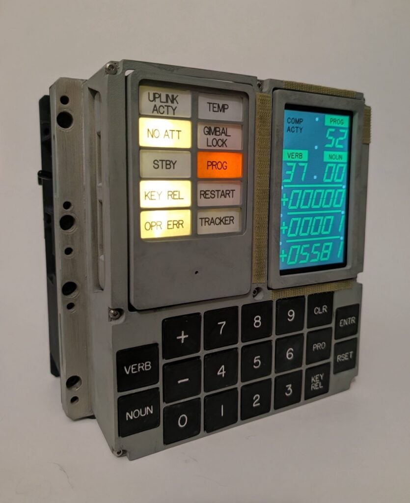 Recreate the Apollo Guidance Computer