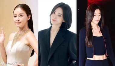 From left, Kim Tae-hee, Song Hye-kyo, and Jun Ji-hyun / Xportsnews