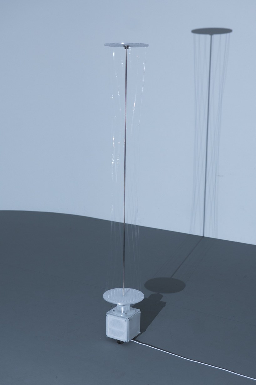youtaro sakamoto's kinetic thread column transforms human presence into shifting shadows - 3
