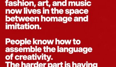 Have We Confused Having Good Taste With Being Creative?