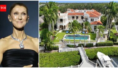 Celine Dion sold her Florida mansion for $9 million in 2002, four years after it was built for her; the waterfront property has now fetched $12.5 million after a $20 million listing