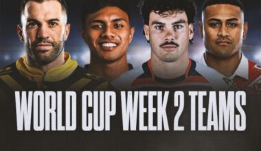 2026 Rugby League World Cup Round 2 Team Lists: Every squad confirmed