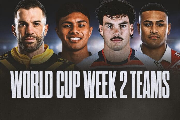 2026 Rugby League World Cup Round 2 Team Lists: Every squad confirmed
