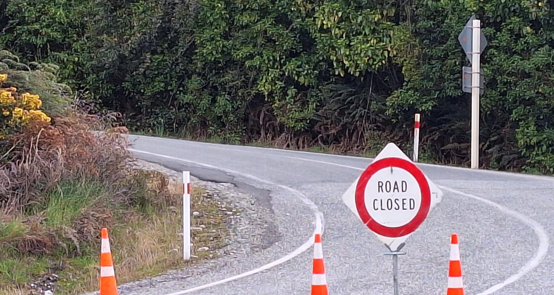 One hurt as car plunges 40m off road near Queenstown