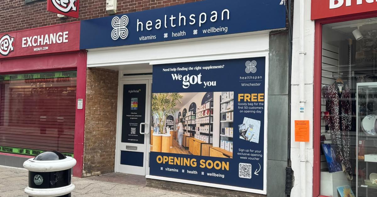 Healthspan to open new Winchester shop in city centre