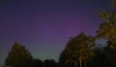 Sussex photographers capture Northern Light display
