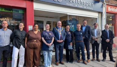 Healthspan opens new city centre shop with help from Winchester mayor